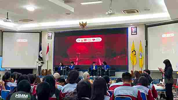 Penyambutan Paslon Ketua HM Akuntansi 